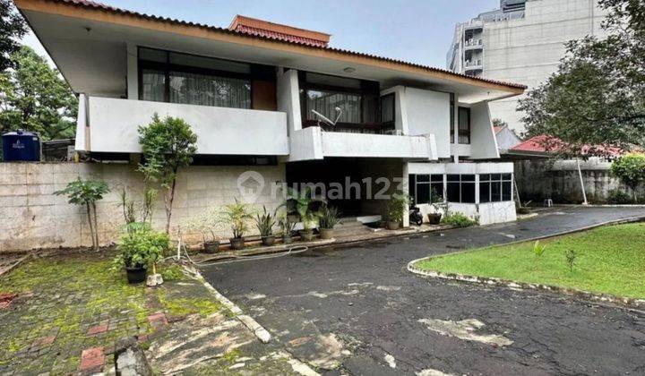 Dijual Cepat Rumah Tua Hitung Tanah Saja, Jl. Widya Chandra , Kebayoran Baru, Lingkungan Pejabat & Konglomerat, Lokasi Sangat Strategis  2