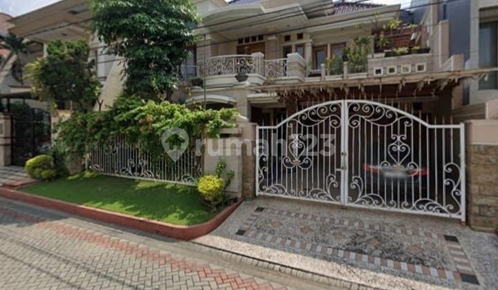 Jual Klasik Eropa Mewah Siap Huni Row Jalan Lebar Araya 1 Galaxy Bumi Permai Sby Timur