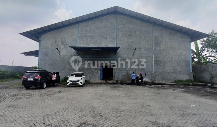 Ready-to-Use Warehouse for Rent 0 Provincial Road 40 Ft Container Prambon Sidoarjo Regency