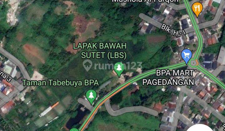 Dijual tanah dikelilingi BSD luas 23rb m2 (Pagedangan)  10
