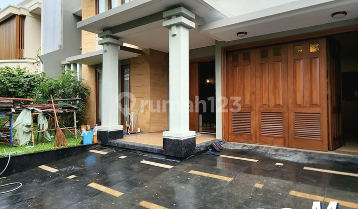 Modern Style Design Mewah Progres Renovasi Dalam Perumahan Pondok Indah Jakarta Selatan