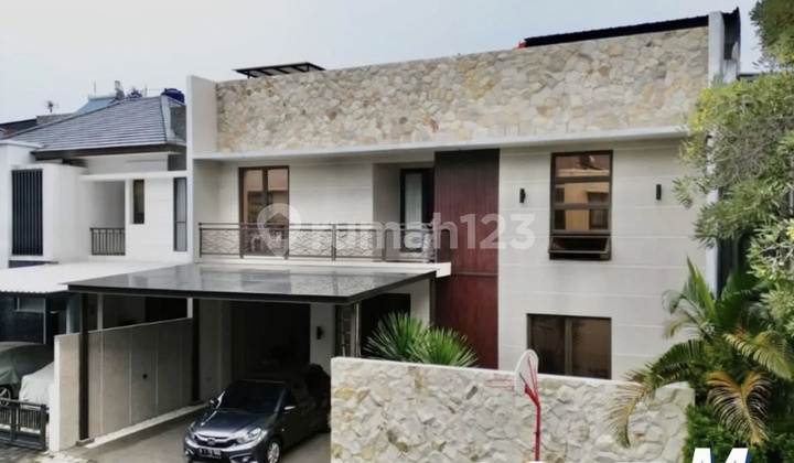 Rumah Mewah Dalam Perumahan Elit Cilandak Fatmawati Jakarta Selatan 