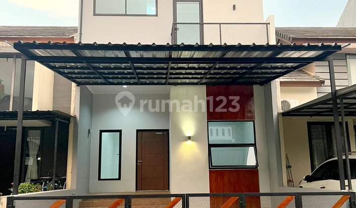 Full Renovasi, Rumah Cibubur Komplek Cuma 5 Menit Ke Tol & Lrt
