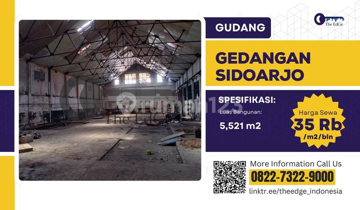 Disewakan Gudang Gedangan Siap Pakai Dekat Kawasan Sier Surabaya The Edge Disewakan Gudang Gedangan Siap Pakai Dekat Kawasan Sier Surabaya The Edge