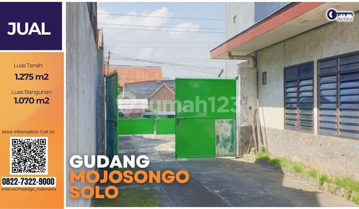 For Rent Warehouse Brigjen Katamso Mojosongo, Solo The Edge