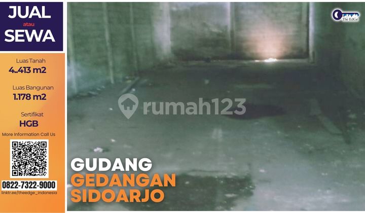 For Sale Warehouse Gedangan Sidoarjo - The EdGe