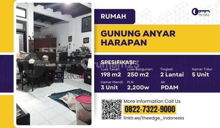 Jual Rumah 2 Lantai Gunung Anyar Harapan Surabaya The Edge 2