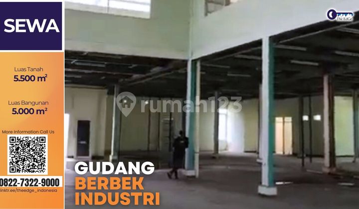 Gudang 3 Lantai 5.000 M² Sier Surabaya, Dekat Tol Berbek Gudang 3 Lantai 5.000 M² Sier Surabaya, Dekat Tol Berbek