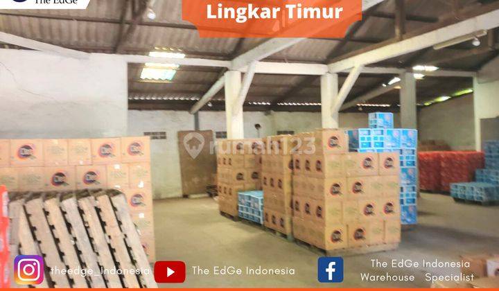 Gudang Raya Lingkur Timur Km 0 Sidoarjo, Dekat Tol Porong 8