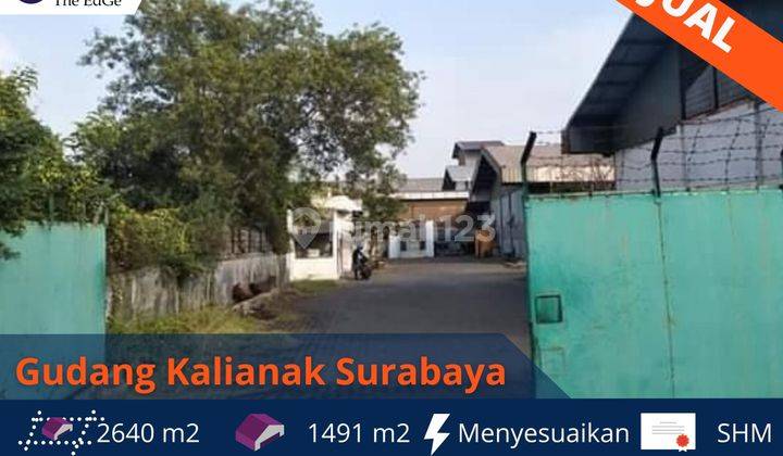 Dijual Gudang Kalianak 19 Menit Ke Pelabuhan Tanjung Perak 5