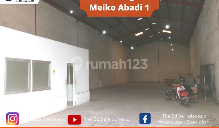 Disewakan Gudang Siap Pakai Luas 396 M2 Meiko Abadi 1b 2