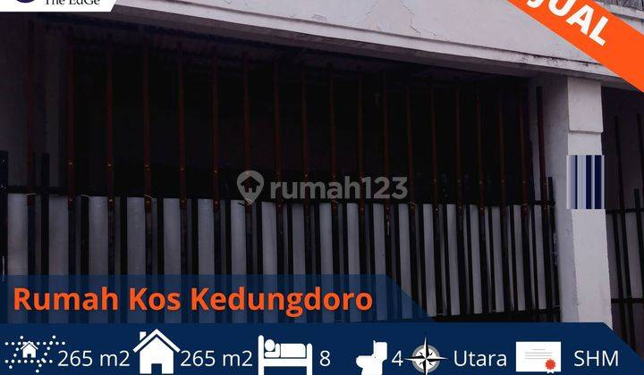 Dijual Rumah Kost Kedungrukem Kedungdoro Surabaya 1