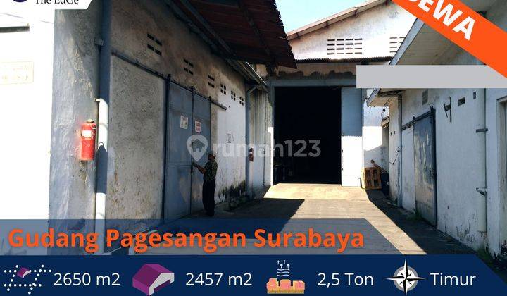 Sewa Gudang Jambangan Surabaya Akses Tol Gunungsari The Edge 1