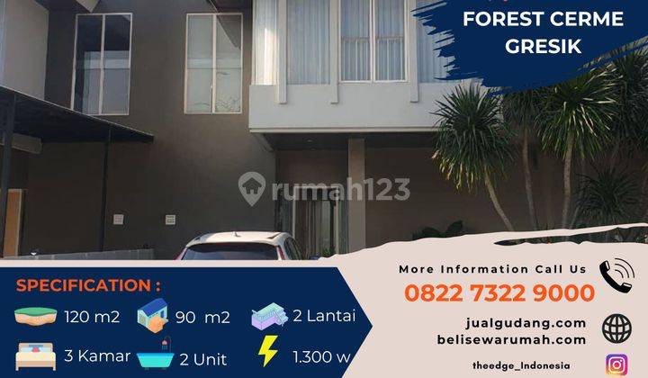 Jual Rumah Forest Cerme Cluster Evergreen Valley Gresik 1