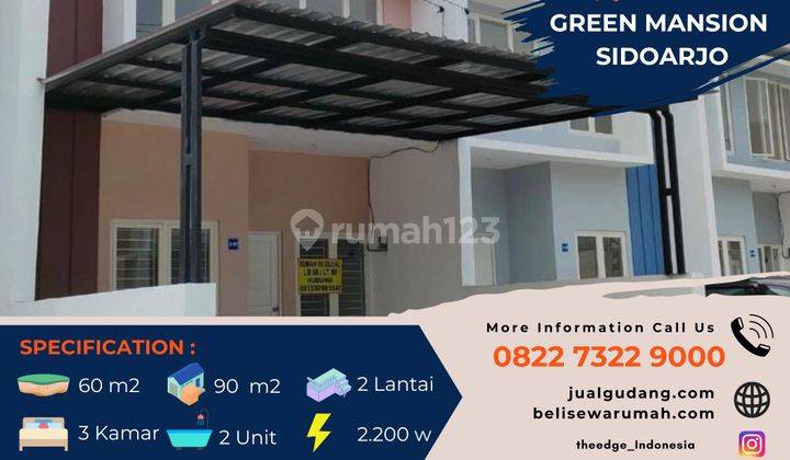 Dijual Rumah Green Mansion Juanda Sidoarjo The Edge 1