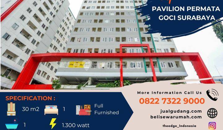 Sewa Apartemen Murah Pavilion Permata Goci Surabaya The Edge