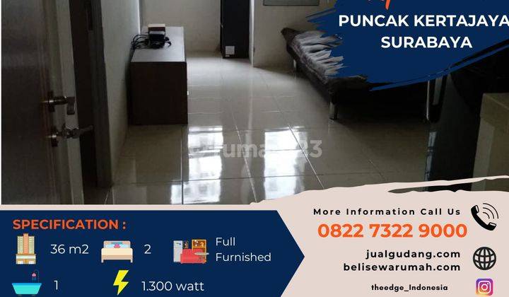 Jual Apartemen Puncak Kertajaya Full Furnished The Edge 1