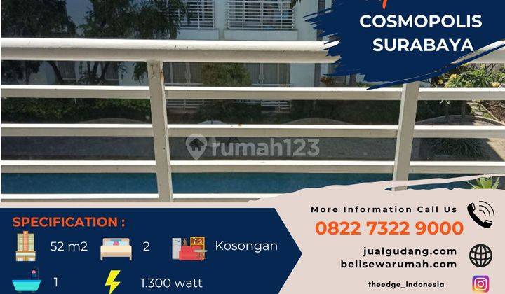 Jual Apartemen Cosmopolis Surabaya The Edge 2