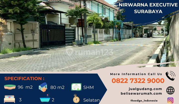 Jual Rumah Wonorejo Rungkut di Perum Nirwana Executive Surabaya  2