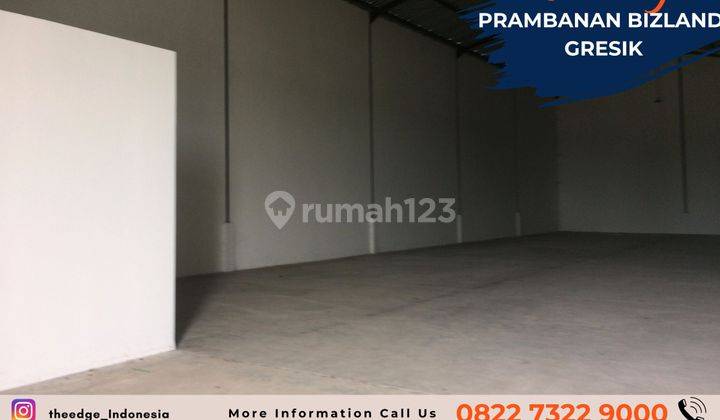 Turun Harga Gudang Prambanan Bizland Gresik Dari 3,9 M Ke 3,7  2