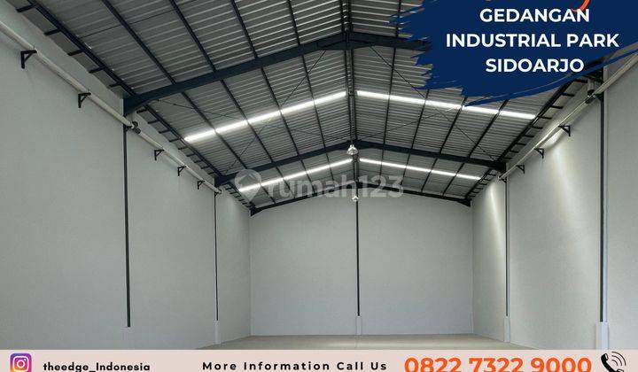 Jual Gudang Gedangan Industrial Park Sidoarjo The Edge  1