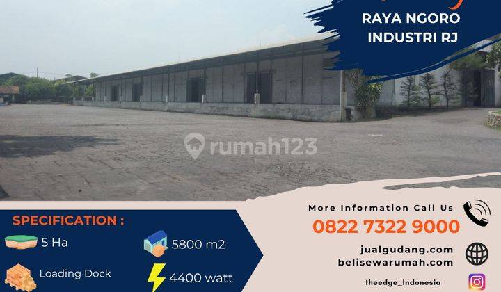 Sewa Gudang Loading Dock Raya Ngoro Mojokerto Izin Industri  1