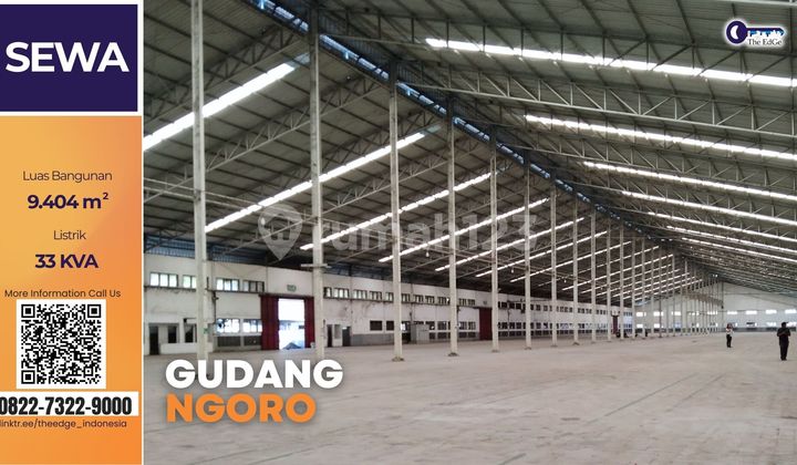 Warehouse for Rent in Mojokerto Near Nip Ngoro Mojokerto The Edge