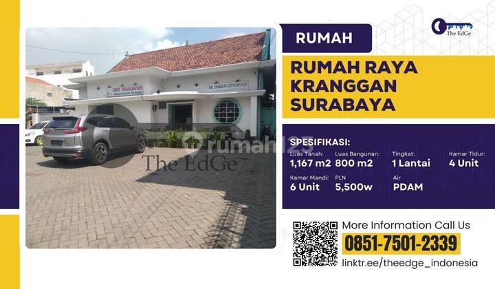 Sewa Rumah Tenggah Kota Surabaya di Dekat Pasar Blauran The Edge 1