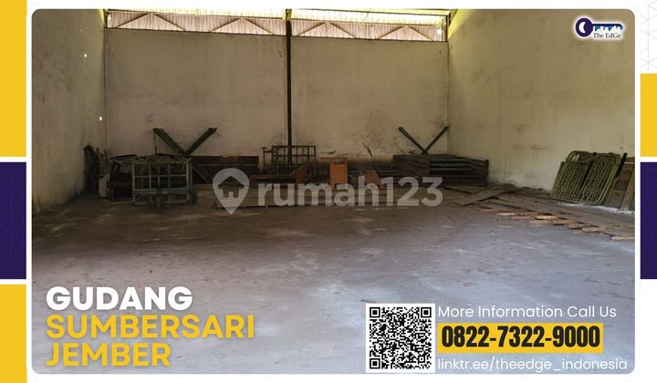 Sumbersari Warehouse Rental, 10 Minutes from Jember The Edge Station