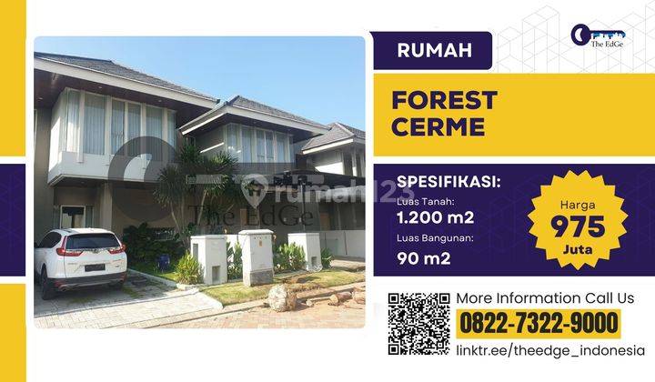 Jual Rumah Forest Cerme Cluster Evergreen Valley Gresik 1