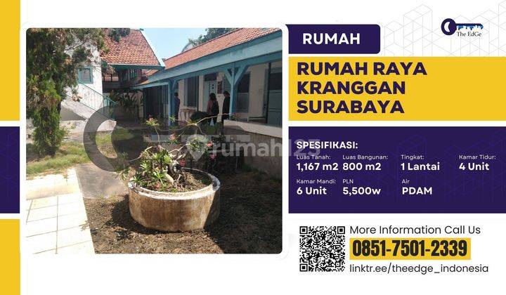 Sewa Rumah Tenggah Kota Surabaya di Dekat Pasar Blauran The Edge 2
