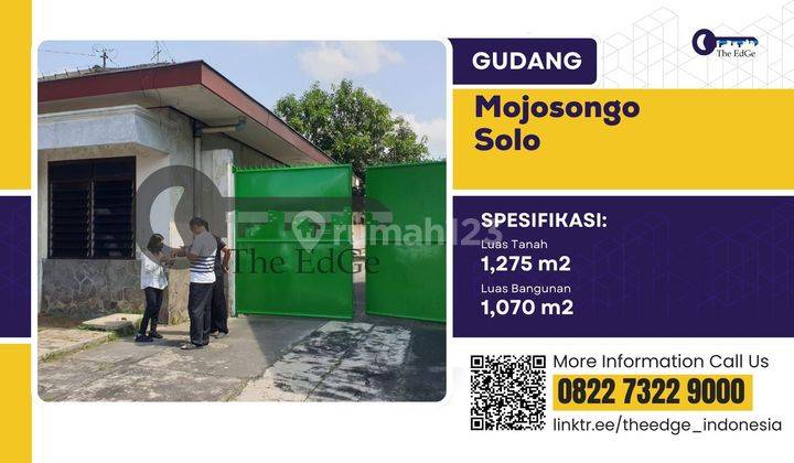 Disewakan Gudang Brigjen Katamso Mojosongo, Solo The Edge 1