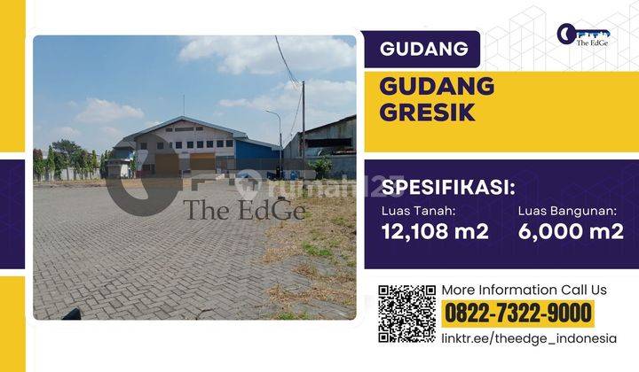 Jual Gudang Ex Pabrik Siap Pakai di Menganti Gresik The Edge 2