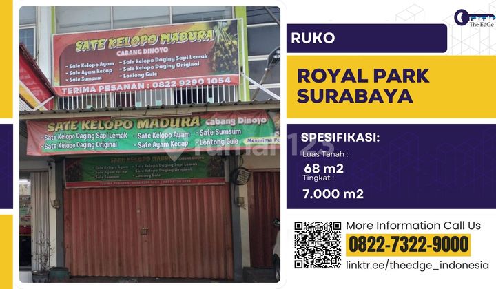 Jual Ruko The Royal Park Residence Surabaya The Edge Jual Ruko The Royal Park Residence Surabaya The Edge