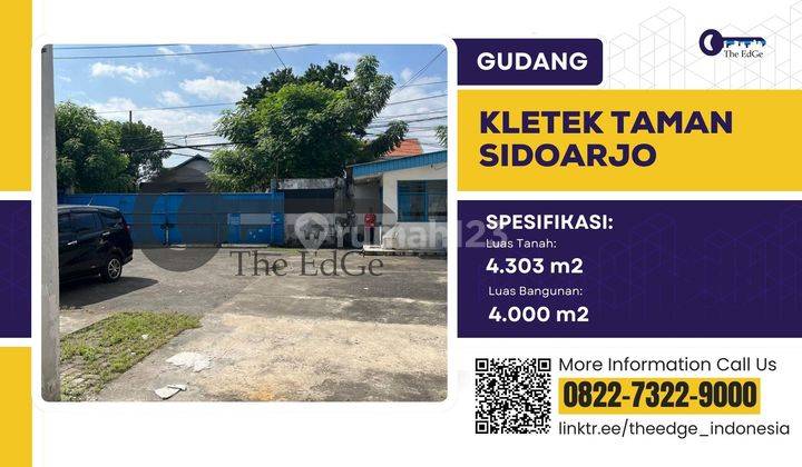 Jual Gudang Raya Taman Sidoarjo - The EdGe 1