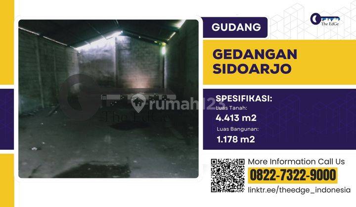 Jual Gudang Gedangan Sidoarjo - The EdGe  1