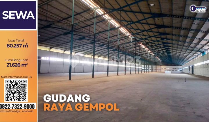 Gudang Gempol Sidoarjo Luas & Siap Pakai, Cocok Produksi Besar Gudang Gempol Sidoarjo Luas & Siap Pakai, Cocok Produksi Besar