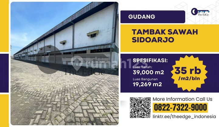 Sewa Gudang Tambak Sawah Sidoarjo The Edge 