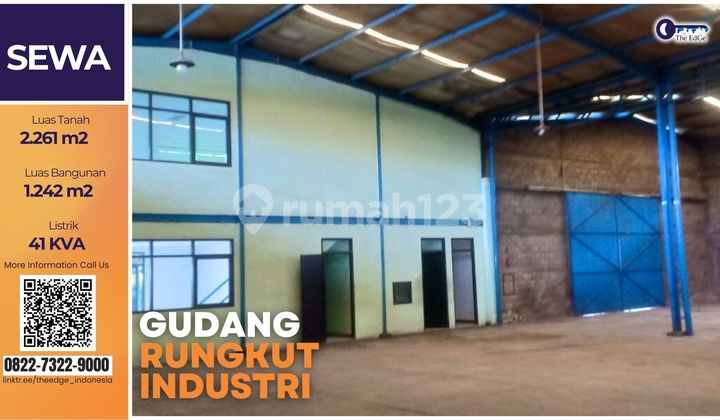Active Warehouse in Rungkut Industrial Area Suitable for Logistics