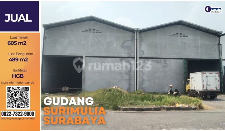 Gudang Surimulia Surabaya Lokasi Strategis Dekat Tol - The Edge Gudang Surimulia Surabaya Lokasi Strategis Dekat Tol - The Edge