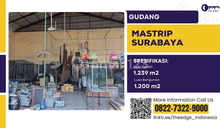 Jual Gudang Mastrip Karangpilang Surabaya - The EdGe 