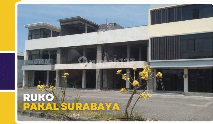 Disewakan Ruko Raya Pakal 3 Lantai + Lift Barang
