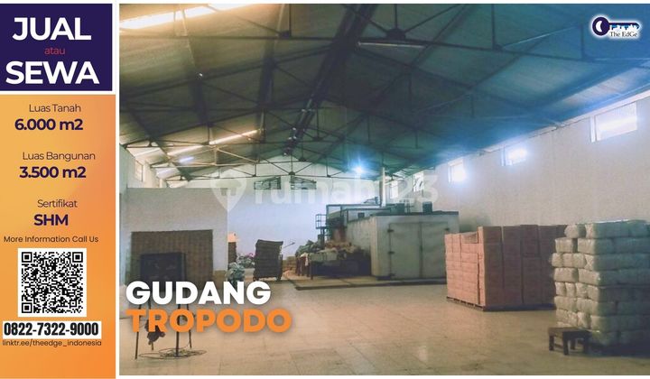 Gudang Industri SHM Sidoarjo | Akses Cepat Tol & Pelabuhan