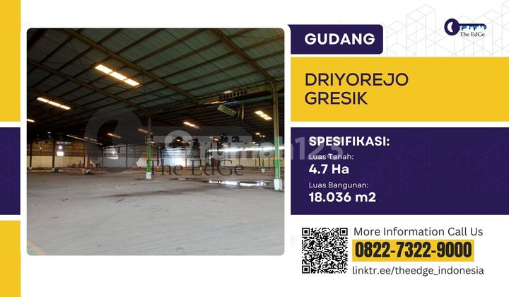 Jual Gudang Driyorejo Gresik - The EdGe 