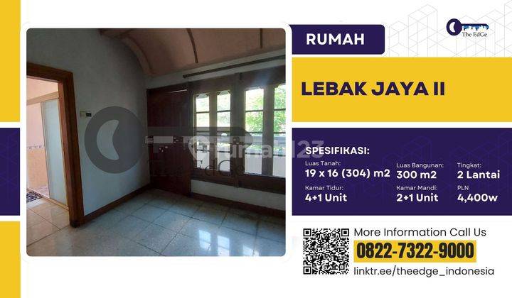 Jual Rumah 2 Lantai 5 Kamar Lebak Jaya Surabaya Timur The Edge 2