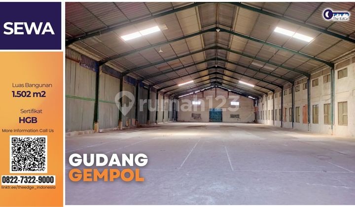 Gudang Gempol Pasuruan ±1.500 M² | Ideal Logistik & Distribusi | Dekat Tol Gudang Gempol Pasuruan ±1.500 M² | Ideal Logistik & Distribusi | Dekat Tol