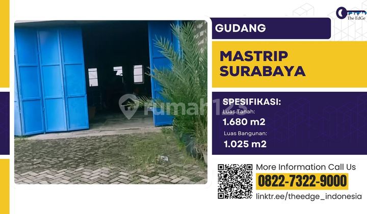 Jual Gudang Raya Mastrip - Surabaya