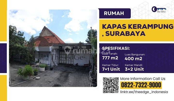 Jual Rumah SHM di Raya Kapas Krampung Ploso Surabaya The Edge 1