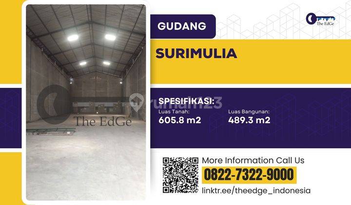 Jual Gudang Surimulia Siap Pakai The Edge  2