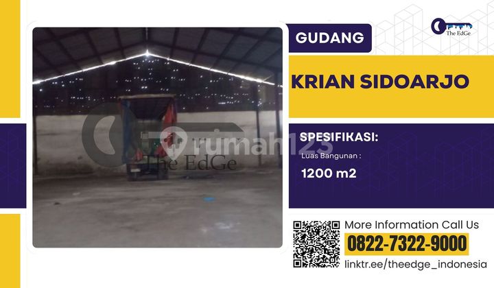 Sewa Gudang Siap Pakai Krian Sidoarjo - The EdGe 
